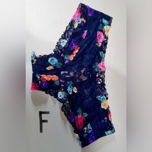 PINK Floral Lace Panty